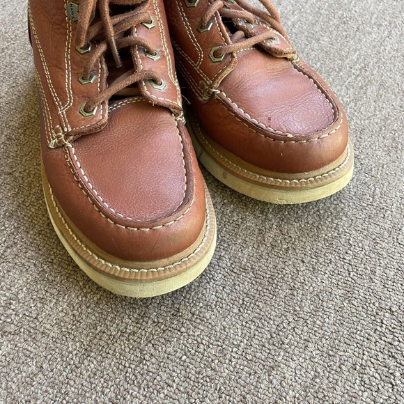 Hawx Work Boots Leather Style WULM-1 Soft Toe Men’s 7.5 - Picture 2 of 7